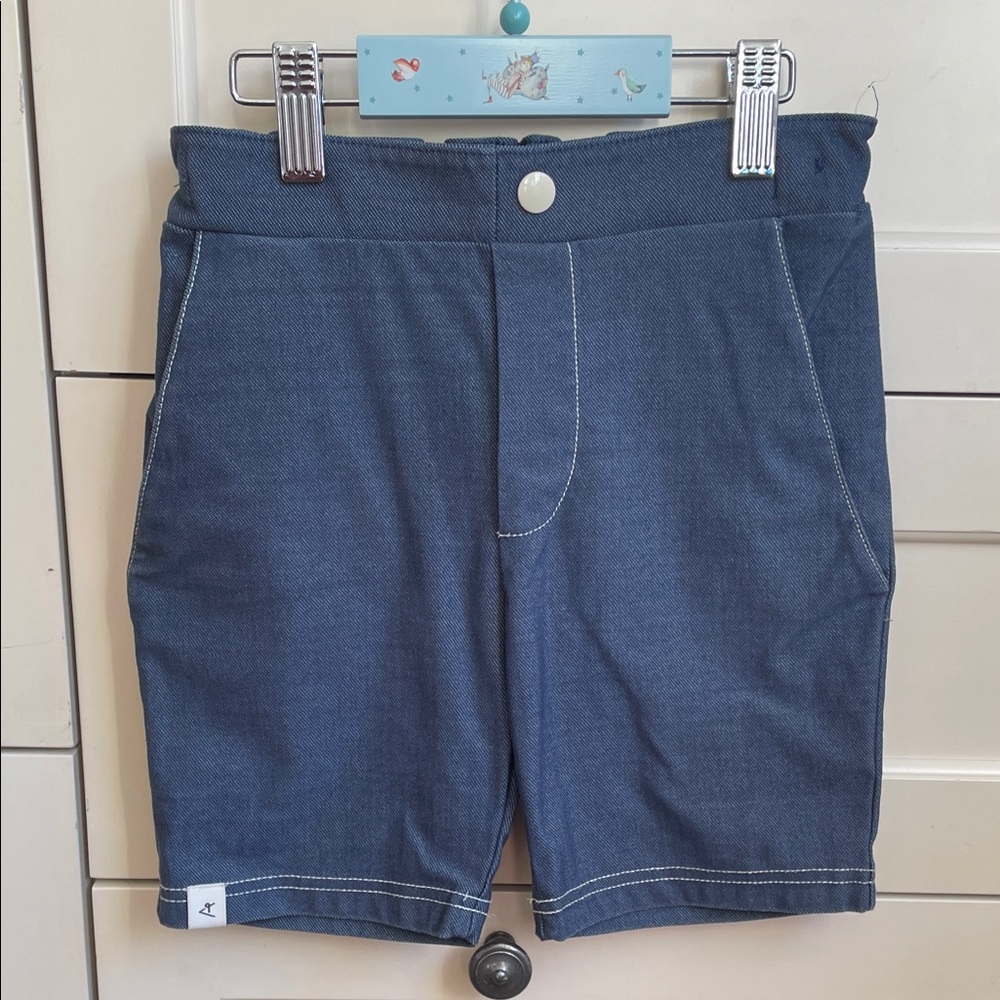Alba Of Denmark Kids Blue Denim Shorts
